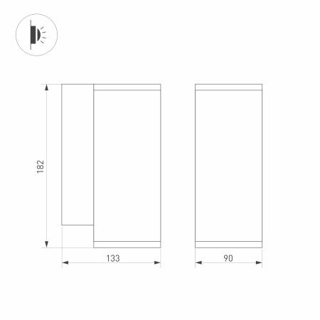 Оборудование Arlight 037255 Светильник LGD-FORMA-WALL-R90-12W Day4000 (WH, 44 deg, 230V) (Arlight, IP54 Металл, 3 года) по выгодной цене. Купить в Москве со скидкой.