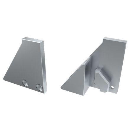 Arlight 026731 Заглушка для ALM-GLASS-6 с опорой правая глухая (Arlight, Металл)