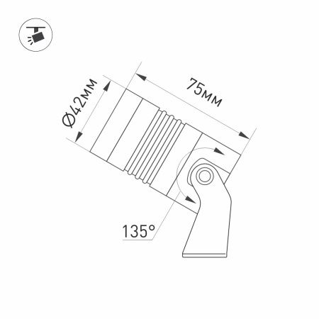 Оборудование Arlight 028916 Светильник KT-RAY-COLOR-R42-6W RGB (DG, 25 deg, 12V) (Arlight, IP67 Металл, 3 года) по выгодной цене. Купить в Москве со скидкой.