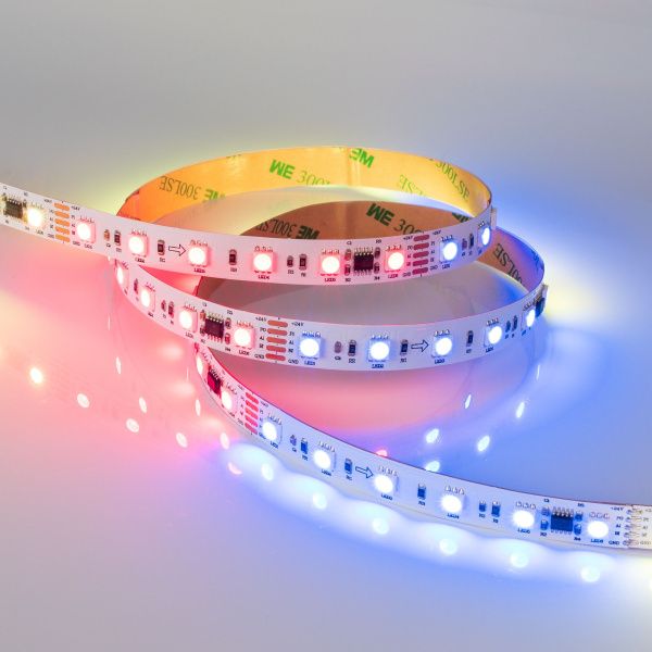 Оборудование Arlight 029435 Светодиодная лента DMX-5000-5060-60 24V Cx6 RGB (12mm, 14.4W/m, IP20) (Arlight, Открытый, IP20) по выгодной цене. Купить в Москве со скидкой.