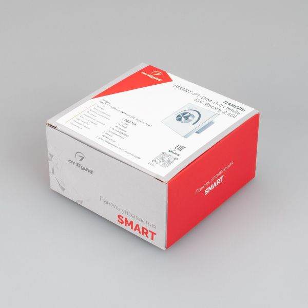 Оборудование Arlight 033752 Панель SMART-P1-DIM-G-IN White (3V, Rotary, 2.4G) (Arlight, IP20 Пластик, 5 лет) по выгодной цене. Купить в Москве со скидкой.