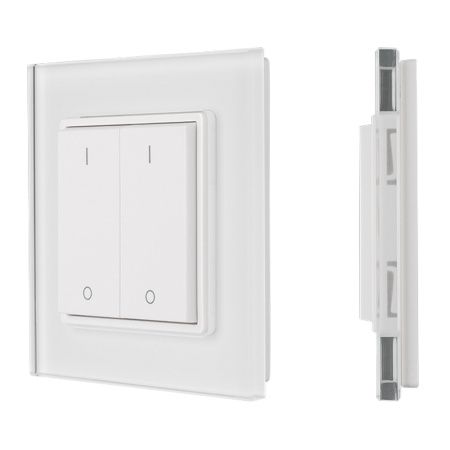 Arlight 020946 Панель Knob SR-2833K2-RF-UP White (3V, DIM,2 зоны) (Arlight, IP20 Пластик, 3 года)