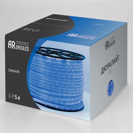Оборудование Arlight 025268 Дюралайт ARD-REG-LIVE Blue (220V, 24 LED/m, 100m) (Ardecoled, Закрытый) по выгодной цене. Купить в Москве со скидкой.