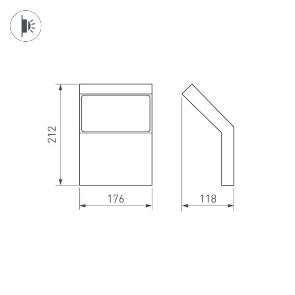 Оборудование Arlight 029989 Светильник LGD-ECRAN-WALL-9W Warm3000 (GR, 108 deg, 230V) (Arlight, IP65 Металл, 3 года) по выгодной цене. Купить в Москве со скидкой.