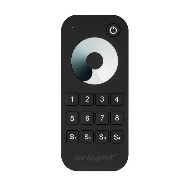 Оборудование Arlight 031935 Пульт SMART-R24-DIM Black (8 зон, 2.4G) (Arlight, IP20 Пластик, 5 лет) по выгодной цене. Купить в Москве со скидкой.