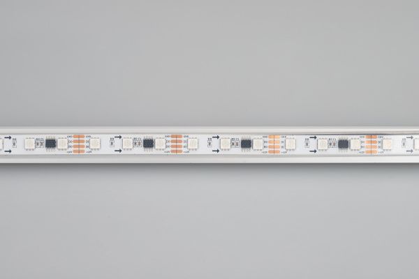 Оборудование Arlight 028873 Светодиодная лента SPI-5000P-RAM-5060-60 12V Cx3 RGB-Auto (12mm, 12W/m, IP66) (Arlight, Закрытый, IP66) по выгодной цене. Купить в Москве со скидкой.