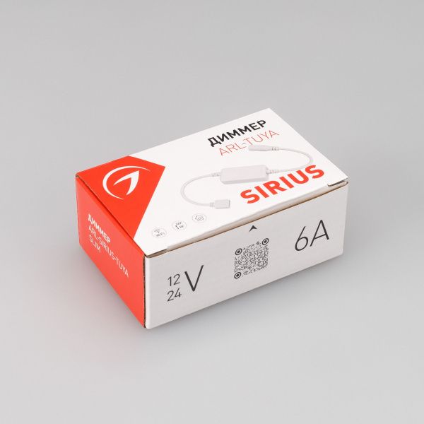 Оборудование Arlight 032346 Диммер ARL-SIRIUS-TUYA-DIM-SUF Slim (12-24V, 1x6A, 2.4G) (Arlight, IP20 Пластик, 3 года) по выгодной цене. Купить в Москве со скидкой.