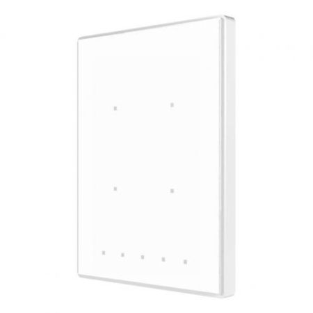 Zennio ZVI-TMDP4-PW Выключатель сенсорный KNX Touch-MyDesign Plus, 4-кнопочный, цвет: Белый