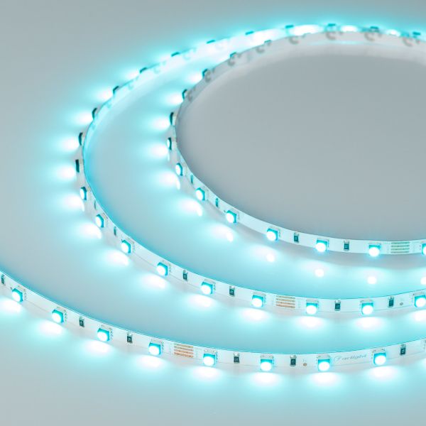 Оборудование Arlight 025706(2) Светодиодная лента MINI-F60-5mm 24V RGB (6 W/m, IP20, 3535, 5m) (Arlight, узкая) по выгодной цене. Купить в Москве со скидкой.