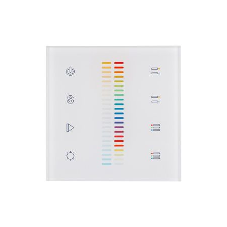 Оборудование Arlight 021035 Панель Sens SR-2830C-AC-RF-IN White (220V,RGB+CCT,4зоны) (Arlight, IP20 Пластик, 3 года) по выгодной цене. Купить в Москве со скидкой.