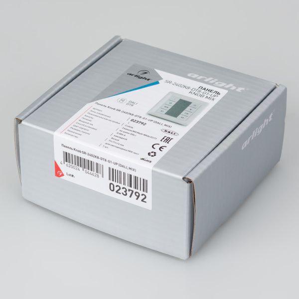 Оборудование Arlight 023792 Панель Knob SR-2402K8-DT8-G1-UP (DALI, MIX) (Arlight, -) по выгодной цене. Купить в Москве со скидкой.