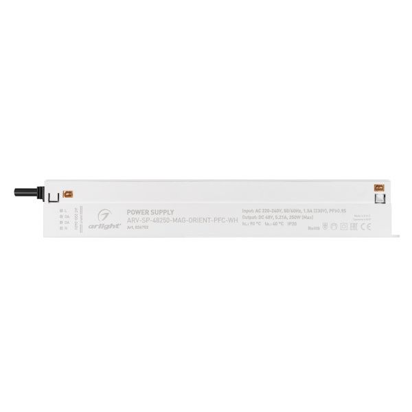 Оборудование Arlight 036702 Блок питания ARV-SP-48250-MAG-ORIENT-PFC-WH (48V, 5.21A, 250W) (Arlight, IP20 Пластик, 5 лет) по выгодной цене. Купить в Москве со скидкой.