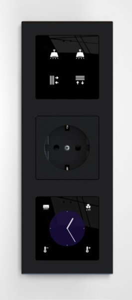 Оборудование Zennio Flat 55/Выключатель KNX сенсорный с подсветкой (стандарт рамки 55x55мм), цвет: Серебряный ZVI-F55X1-S по выгодной цене. Купить в Москве со скидкой.
