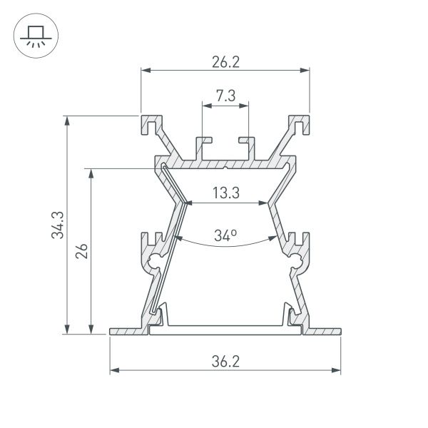 Оборудование Arlight 027887 Профиль с экраном ALU-WIDE-FL-H35-2000 ANOD+FROST (Arlight, Алюминий) по выгодной цене. Купить в Москве со скидкой.