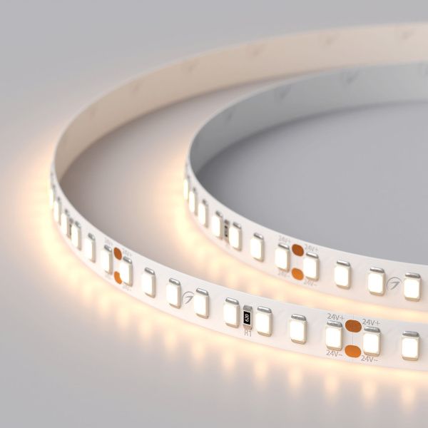 Оборудование Arlight 024538(B) Светодиодная лента RT 2-5000 24V Warm3000 2x (2835, 160 LED/m, LUX) (Arlight, 12 Вт/м, IP20) по выгодной цене. Купить в Москве со скидкой.