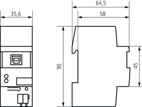 Оборудование Theben 9070397 USB интерфейс Schnittstelle USB KNX по выгодной цене. Купить в Москве со скидкой.