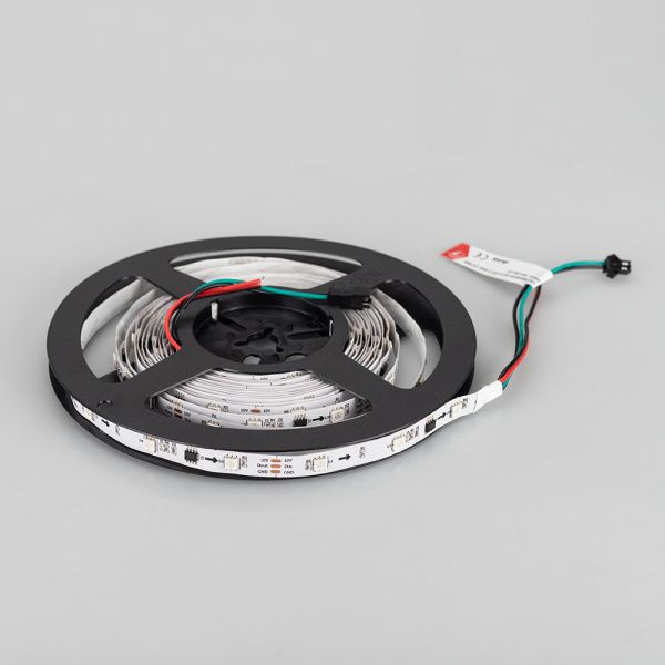 Оборудование Arlight 026368(1) Светодиодная лента SPI-5000-5060-30 12V Cx3 RGB (10mm, 7.2W/m, IP20) (Arlight, Открытый, IP20) по выгодной цене. Купить в Москве со скидкой.