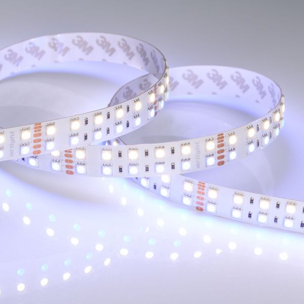 Оборудование Arlight 018144(2) Светодиодная лента RT-B144-19mm 24V RGBW-Day (32 W/m, IP20, 5060, 5m) (Arlight, -) по выгодной цене. Купить в Москве со скидкой.