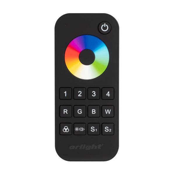 Оборудование Arlight 023477 Пульт SMART-R26-RGBW Black (4 зоны, 2.4G) (Arlight, IP20 Пластик, 5 лет) по выгодной цене. Купить в Москве со скидкой.