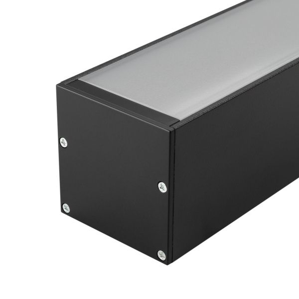 Оборудование Arlight 027990 Профиль с экраном SL-LINE-5050-2500 BLACK+OPAL (Arlight, Алюминий) по выгодной цене. Купить в Москве со скидкой.