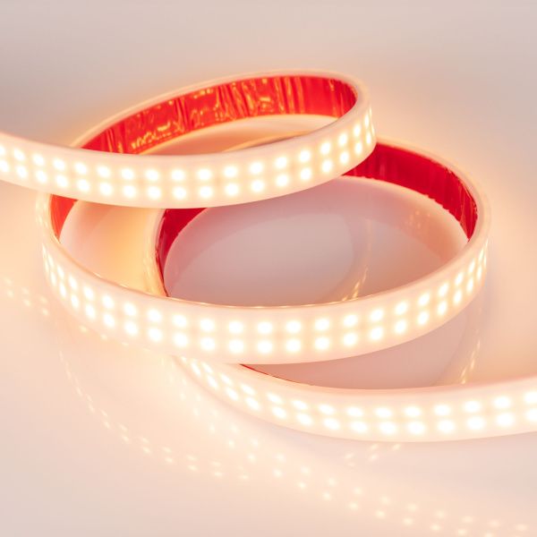 Оборудование Arlight 018999 Светодиодная лента RTW 2-5000PW 24V Warm2700 2x2 (3528, 1200 LED, LUX) (Arlight, 19.2 Вт/м, IP66) по выгодной цене. Купить в Москве со скидкой.
