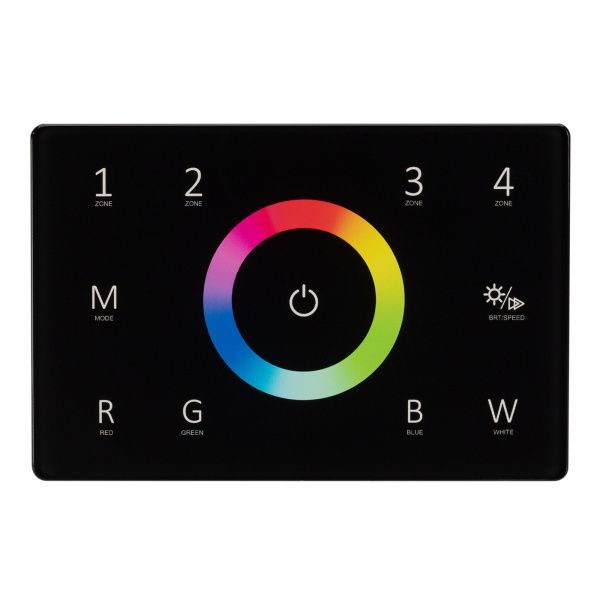 Оборудование Arlight 028405 Панель Sens SMART-P85-RGBW Black (230V, 4 зоны, 2.4G) (Arlight, IP20 Пластик, 5 лет) по выгодной цене. Купить в Москве со скидкой.