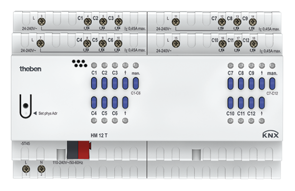Оборудование Theben 4940245 12-ти канальный актуатор отопления FIX2 HM 12 T KNX по выгодной цене. Купить в Москве со скидкой.