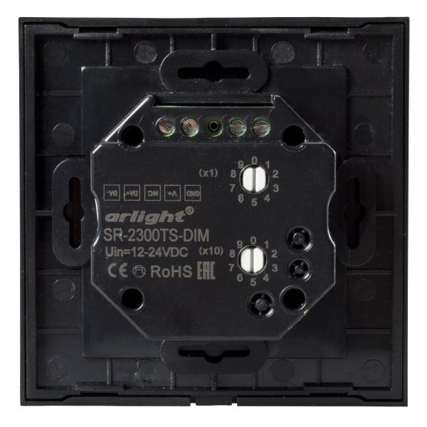 Оборудование Arlight 020240 Панель SR-2300TS-IN Black (DALI, DIM) (Arlight, -) по выгодной цене. Купить в Москве со скидкой.