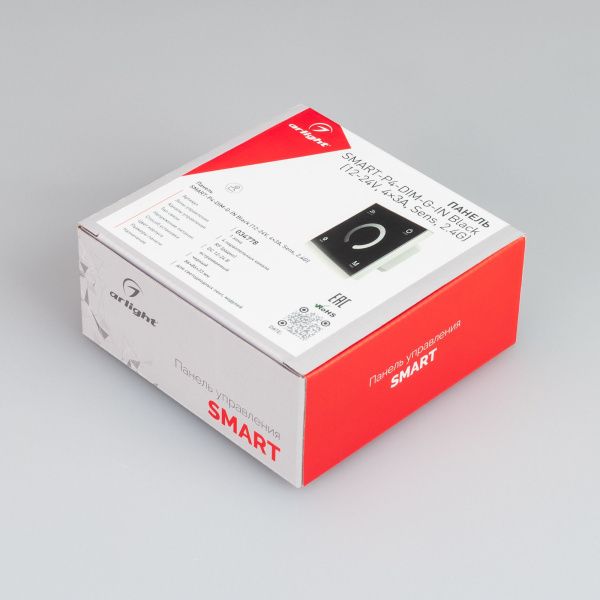 Оборудование Arlight 034778 Панель SMART-P4-DIM-G-IN Black (12-24V, 4x3A, Sens, 2.4G) (Arlight, IP20 Пластик, 5 лет) по выгодной цене. Купить в Москве со скидкой.