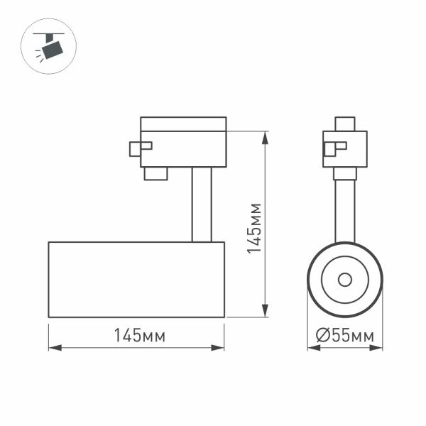 Оборудование Arlight 033114 Светильник LGD-GERA-4TR-R55-10W White6000 (WH, 24 deg, 230V, DALI) (Arlight, IP20 Металл, 5 лет) по выгодной цене. Купить в Москве со скидкой.