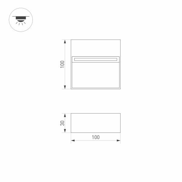 Оборудование Arlight 029960 Светильник LGD-TRACE-S100x100-4W Warm3000 (GR, 65 deg, 230V) (Arlight, IP65 Металл, 3 года) по выгодной цене. Купить в Москве со скидкой.