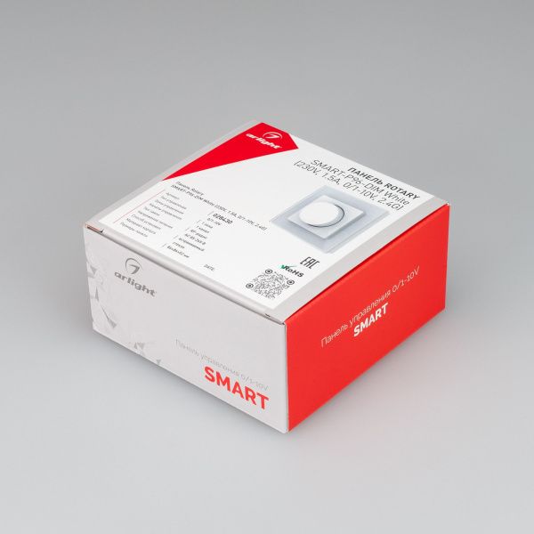 Оборудование Arlight 028430 Панель SMART-P96-DIM-IN White (230V, 1.5A, 0-10V, Rotary, 2.4G) (Arlight, Пластик) по выгодной цене. Купить в Москве со скидкой.