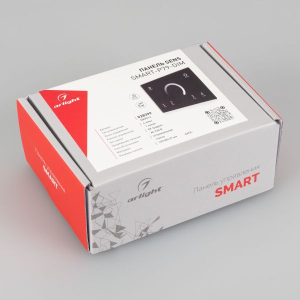 Оборудование Arlight 028399 Панель Sens SMART-P79-DIM Black (230V, 4 зоны, 2.4G) (Arlight, IP20 Пластик, 5 лет) по выгодной цене. Купить в Москве со скидкой.