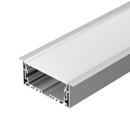 Arlight 021178(1) Профиль с экраном S2-LINIA94-F-2500 ANOD+OPAL (Arlight, Алюминий)