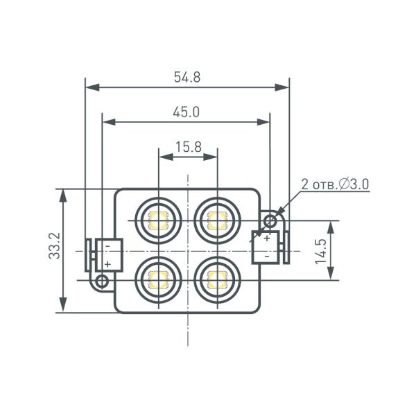 Оборудование Arlight 020254 Модуль герметичный ARL-LM5050-4L-12V Blue (Arlight, Пластик) по выгодной цене. Купить в Москве со скидкой.