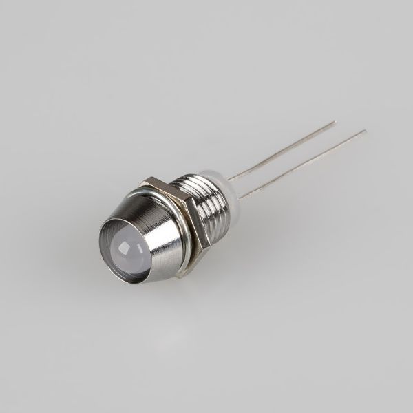 Оборудование Arlight 025743 Держатель 5мм HOLDER-F5 (хром.латунь, с гайкой) (Arlight, 5мм (круглый)) по выгодной цене. Купить в Москве со скидкой.