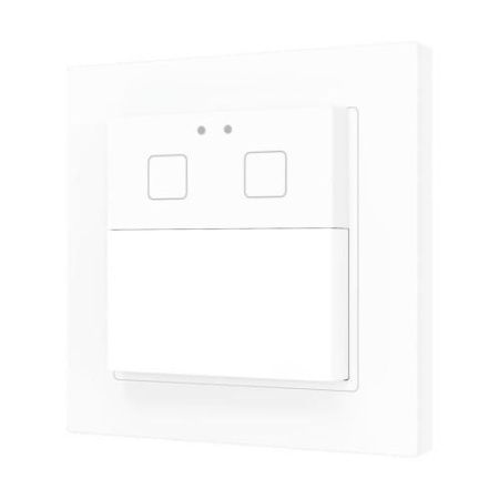 Zennio ZPDW2V2W Presentia W2 v2. Датчик движения KNX для настенного монтажа — 2 кнопки — белый