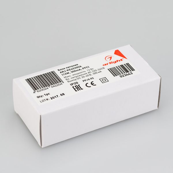 Оборудование Arlight 023443 Блок питания ARJ-KE40300A (12W, 300mA, PFC) (Arlight, IP20 Пластик, 5 лет) по выгодной цене. Купить в Москве со скидкой.