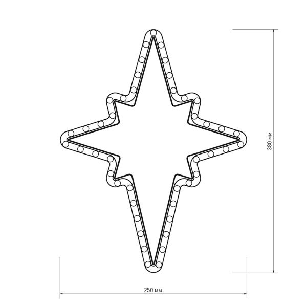 Оборудование Arlight 025314 Фигура ARD-STAR-M3-380x250-36LED Warm (230V, 2.5W) (Ardecoled, IP65) по выгодной цене. Купить в Москве со скидкой.