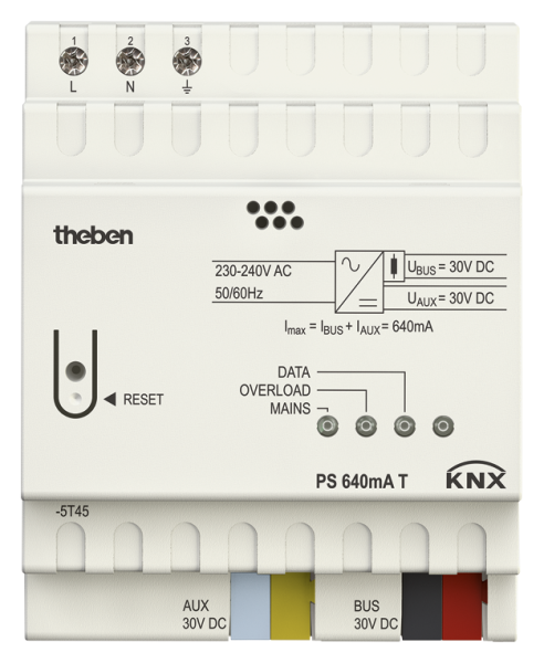 Оборудование Theben 9070958 Источник питания KNX 640 mA PS 640 mA T KNX по выгодной цене. Купить в Москве со скидкой.