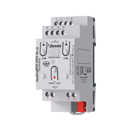 Zennio ZCL2H230V2 HeatingBOX 230В 2X v2