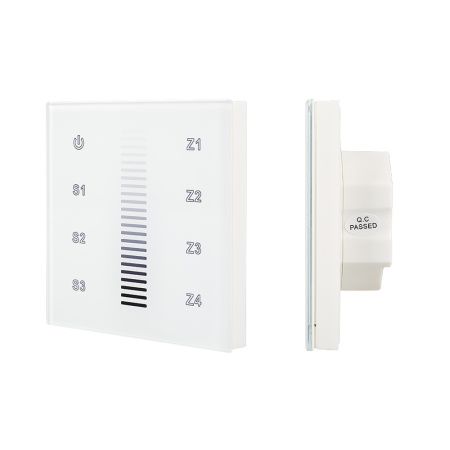 Arlight 017858 Панель Sens SR-2830A-RF-IN White (220V,DIM,4 зоны) (Arlight, IP20 Пластик, 3 года)