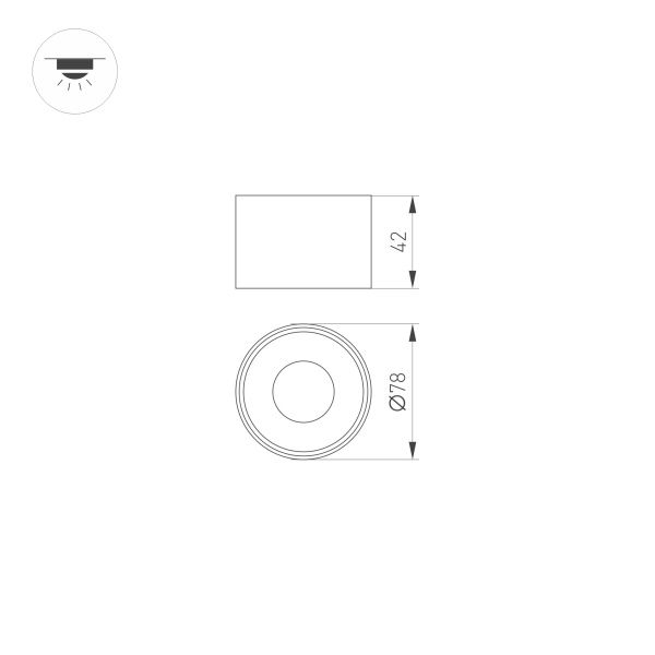 Оборудование Arlight 031708 Корпус PLURIO-BASE-SURFACE-R77 (BK, 1-2, 200mA) (Arlight, IP20 Металл, 3 года) по выгодной цене. Купить в Москве со скидкой.