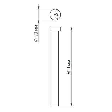 Оборудование Arlight 020349 Светильник LGD-Path-Round90-H650B-7W Warm White (Arlight, IP54 Металл, 3 года) по выгодной цене. Купить в Москве со скидкой.