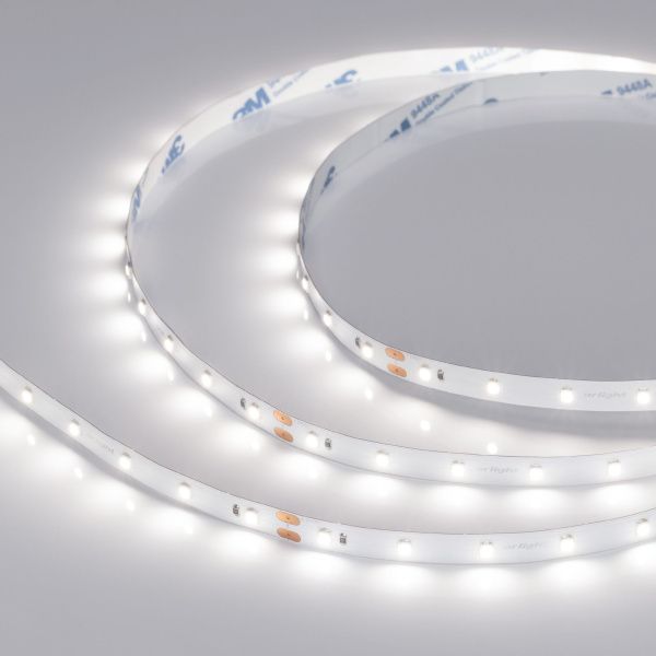 Оборудование Arlight 033520 Светодиодная лента NT-A60-8mm 24V White6000 (4.8 W/m, IP20, 3528, 5m) (Arlight, Открытый) по выгодной цене. Купить в Москве со скидкой.