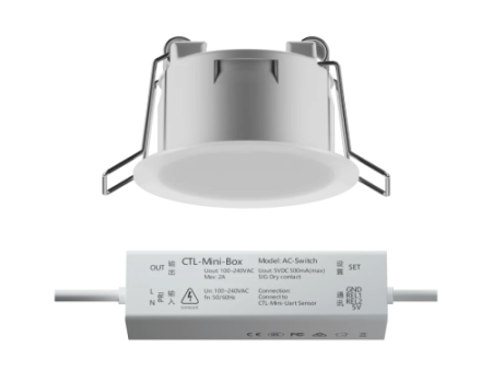 Creatrol  MINI-24G-AC Компактный микроволновой датчик MiNi 360, реле 220В