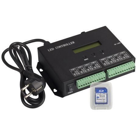 Arlight 019859 Контроллер HX-803SA DMX (8192 pix, 220V, SD-карта) (Arlight, -)