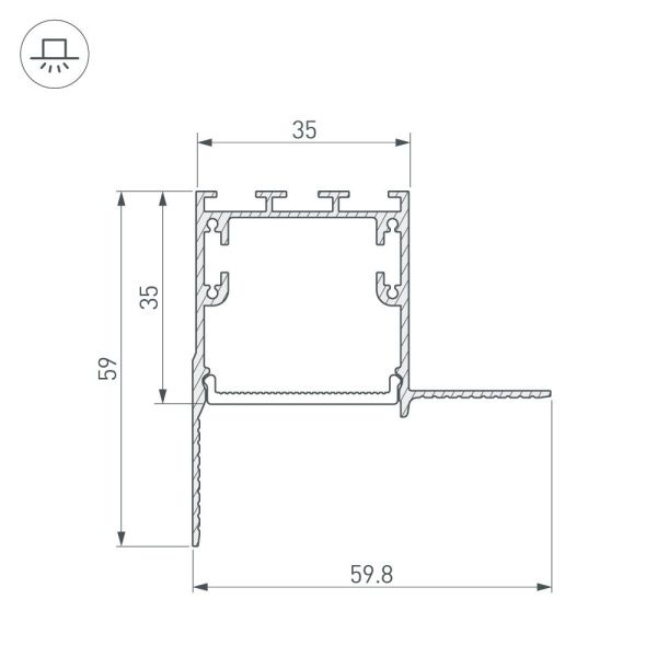 Оборудование Arlight 030100 Угол SL-LINIA32-FANTOM-EDGE внутренний (Arlight, Металл) по выгодной цене. Купить в Москве со скидкой.