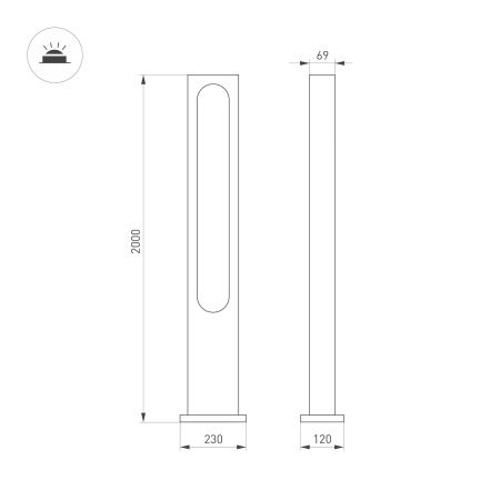 Оборудование Arlight 037522 Светильник LGD-MUSE-BOLL-H2000-18W Warm3000 (DG, 328 deg, 230V) (Arlight, IP65 Металл, 3 года) по выгодной цене. Купить в Москве со скидкой.