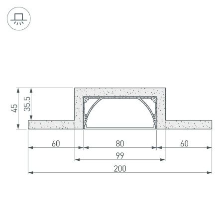 Оборудование Arlight 027730 Гипсокартонный Модуль ARL-LINE-80-2000 (ГКЛ 9.5мм) (Arlight, -) по выгодной цене. Купить в Москве со скидкой.